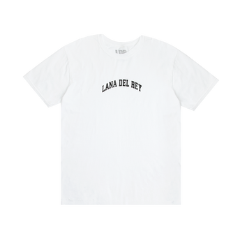 White T-Shirt With Lana Del Rey Logo