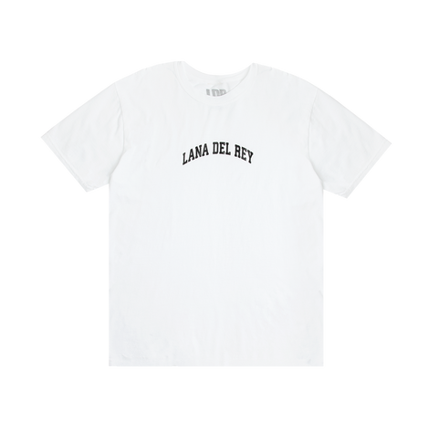 White T-Shirt With Lana Del Rey Logo