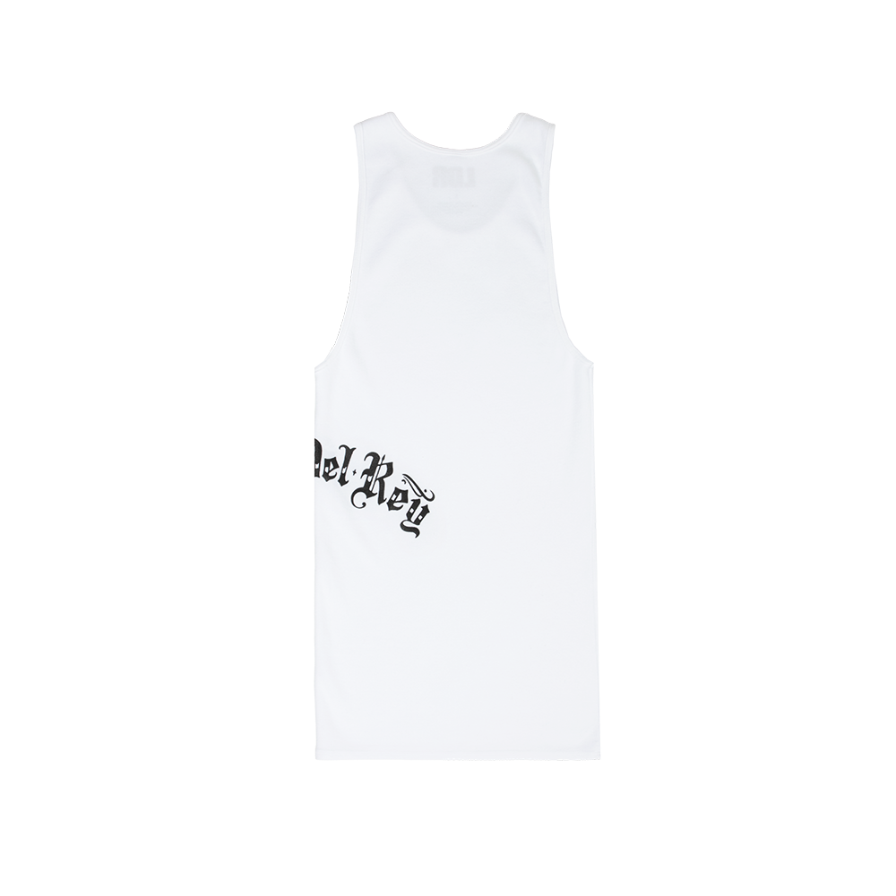 White Tank Top - Official Lana Del Rey Store White Tank Top - Official Lana Del Rey Store