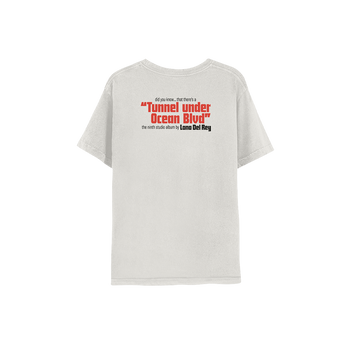 White Photo T-Shirt Back